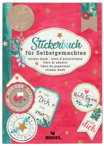 Stickerbuch Weihnachten (versch. Designs)