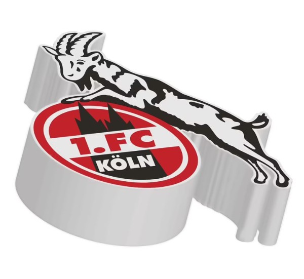 1. FC Köln Radiergummi Logo