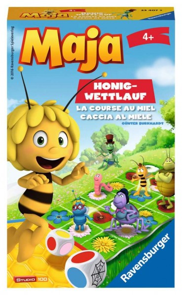 Biene Maja Honig Wettlauf