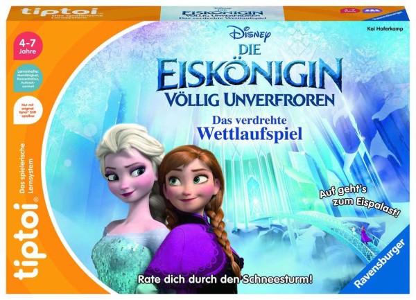 tiptoi® Disney - Die Eiskönigin - Völlig unverfroren: Das verdrehte Wettlaufspiel