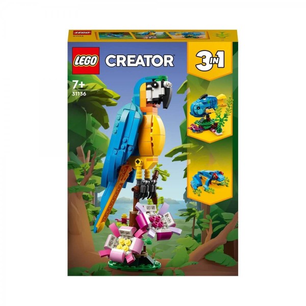 LEGO® Creator 31136 Exotischer Papagei