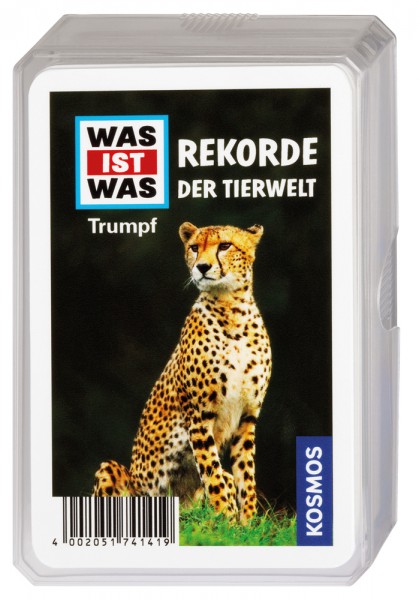 WAS IST WAS Rekorde der Tierwelt Trumpfkartenspiel