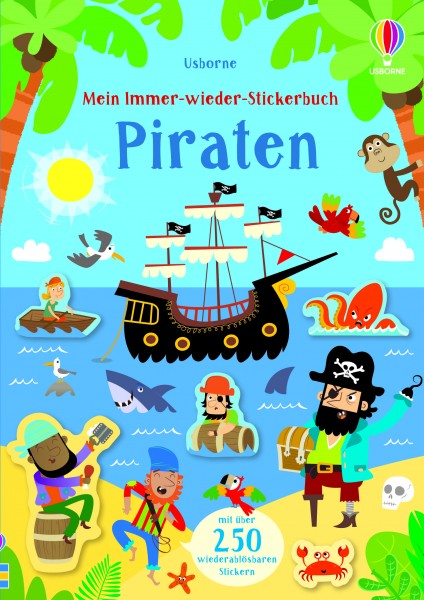 Kirsteen Robson, Mein Immer-wieder-Stickerbuch: Piraten