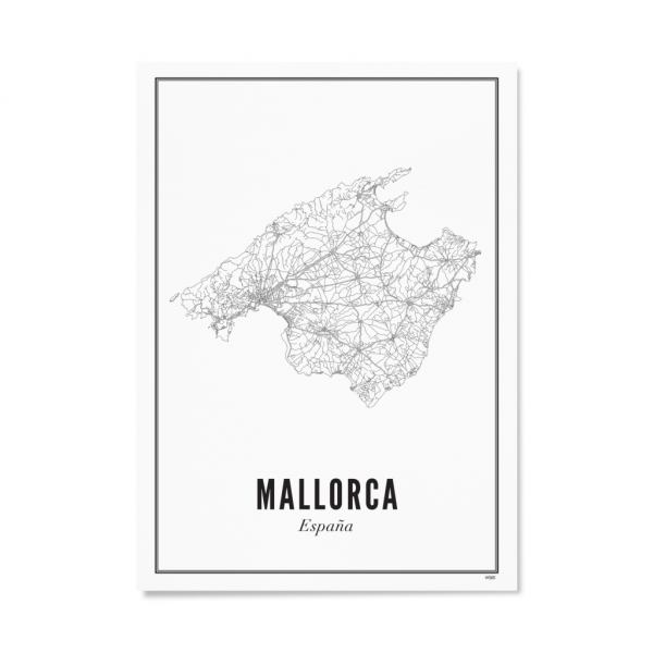 Poster MALLORCA 21 x 30 cm