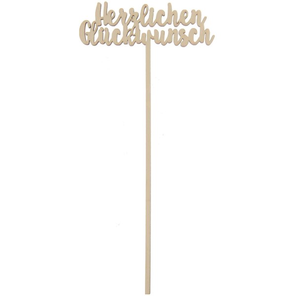 Holzpicker Herzlichen Glückwunsch