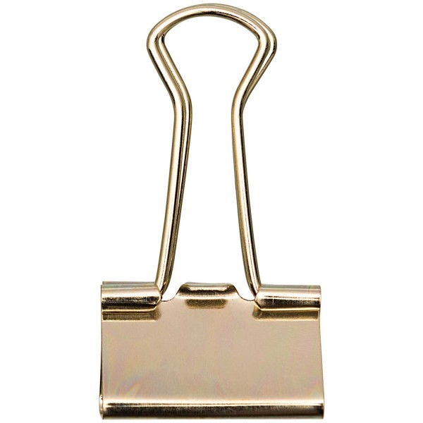 Foldback Klammern gold 25mm