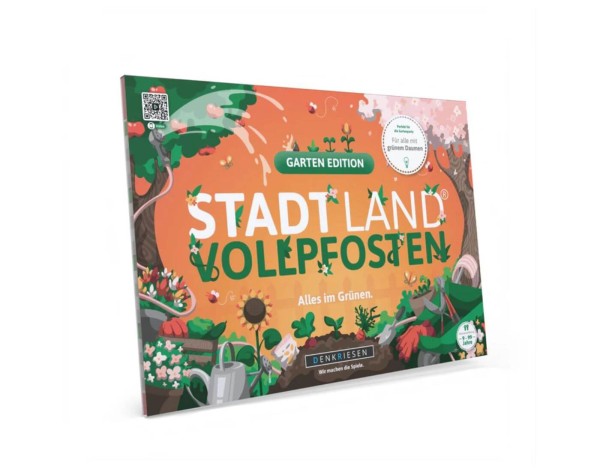 Stadt Land Vollpfosten® Garten Edition – Alles im Grünen. | A4 Spielblock