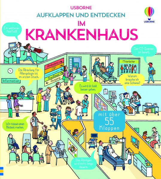 Katie Daynes, Dr. Zoe Fritz, Aufklappen und Entdecken: Im Krankenhaus