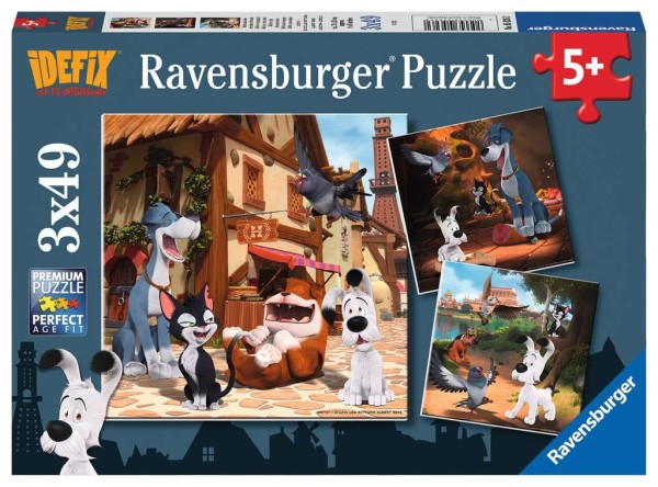 Idefix und seine tierischen Freunde Puzzle