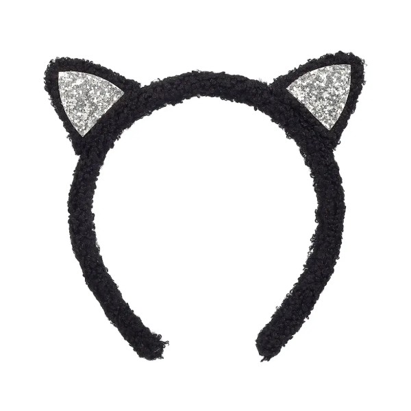 Haarreif Katze - silberfabene Ohren