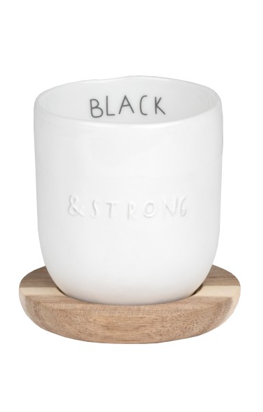 Räder Dining Kleiner Becher Black & Strong