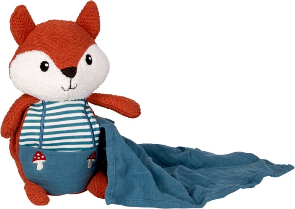 Kuscheltier mit Schnuffeltuch Fuchs - Little Wonder