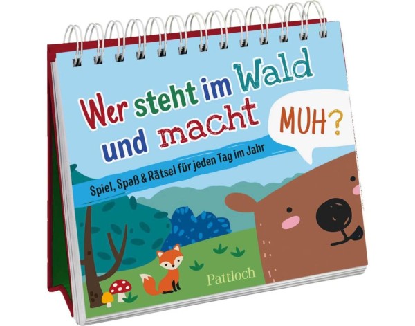 Wer steht im Wald und macht muh?