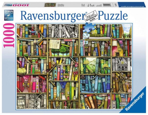 Ravensburger Puzzle 19137 Magisches Bücherregal