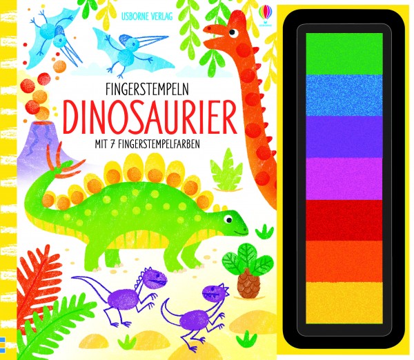 Fiona Watt, Fingerstempeln: Dinosaurier