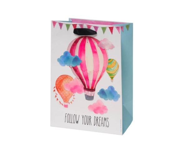 Geschenktüte - Medium Heißluftballon