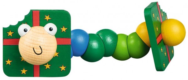 Kleine Weihnachtsraupe (versch. Farben)