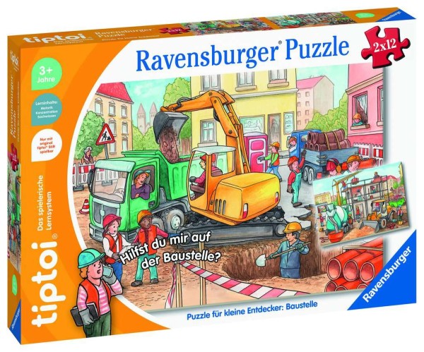 tiptoi® Puzzle für kleine Entdecker: Baustelle