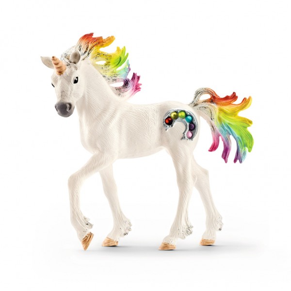 Schleich bayala 70525 Regenbogeneinhorn, Fohlen