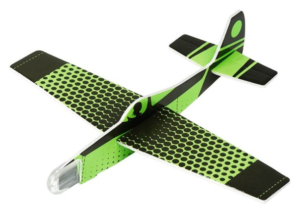 Leuchtender Segelflieger - Glow in the dark (einzeln)