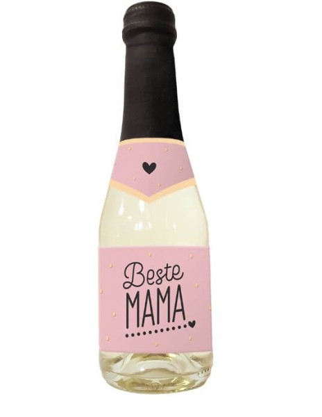 Beerenperlwein-Flasche 0,2l Beste Mama