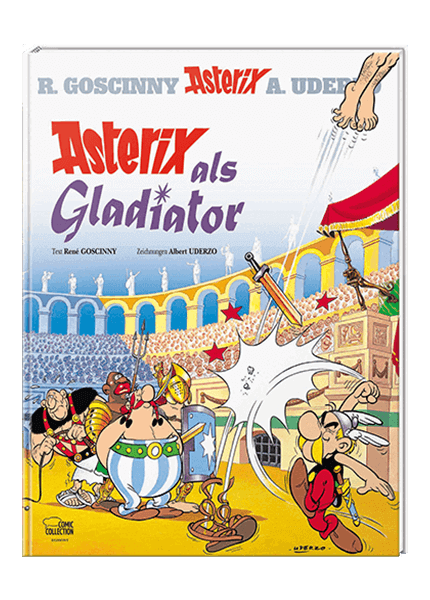 Asterix Nr. 3: Asterix als Gladiator (gebundene Ausgabe)