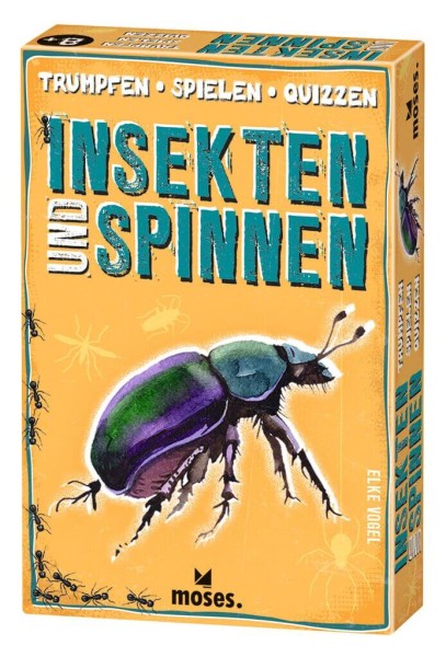 Trumpfen Spielen Quizzen - Insekten und Spinnen