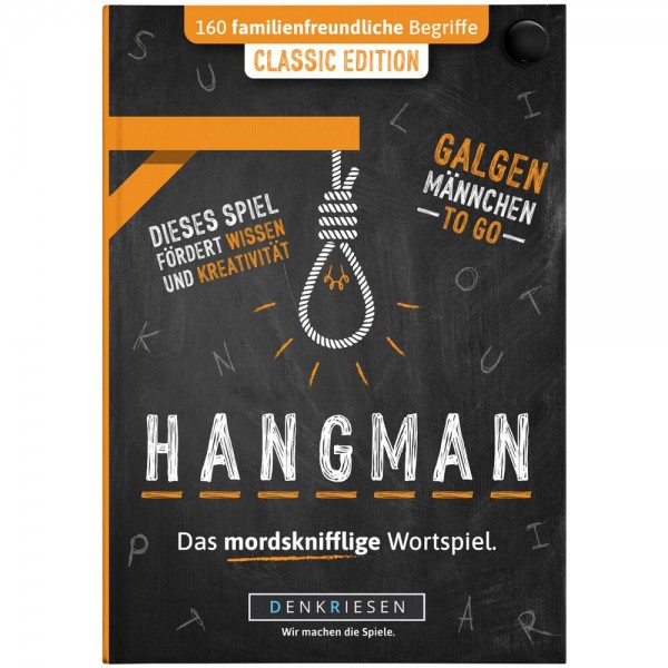 HANGMAN - CLASSIC EDITION - "Galgenmännchen TO GO"