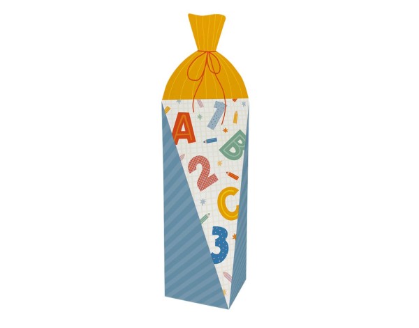 Schultüte mit Brauseherzen - ABC