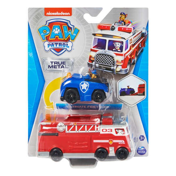 PAW True Metal Team Vehicle Firetruck