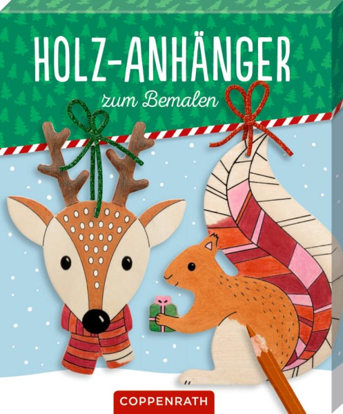 Holz-Anhänger zum Bemalen (Weihnachten Kreativ) (einzeln)