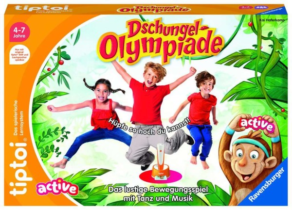 tiptoi® Spiel ACTIVE Set Dschungel-Olympiade