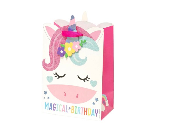 Geschenktüte - Medium Einhorn