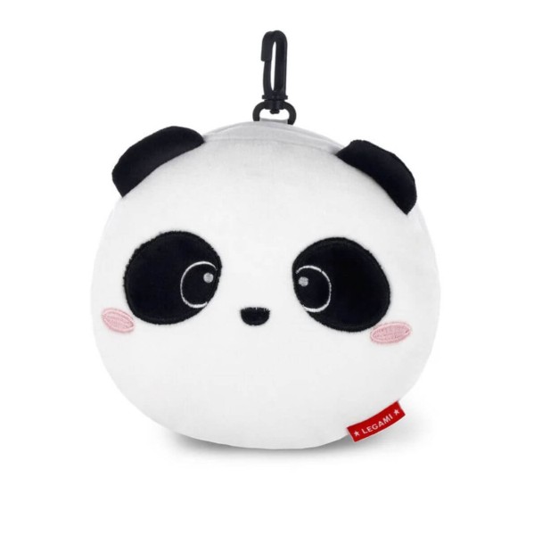 Reisekissen mit Schlafmaske - Panda