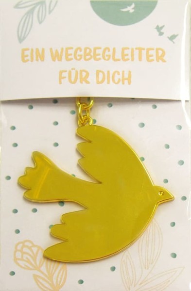 Schlüsselanhänger Taube