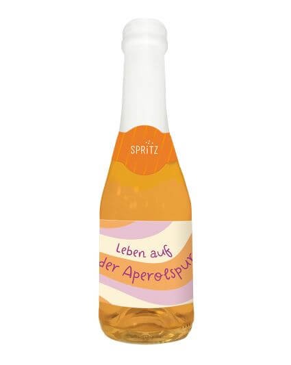 Aperitivo Spritz-Flasche 0,2l Leben auf der Aperolspur