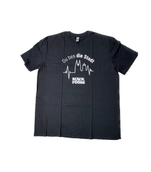 Bläck Fööss T-Shirt Unisex "Du bes die Stadt" schwarz