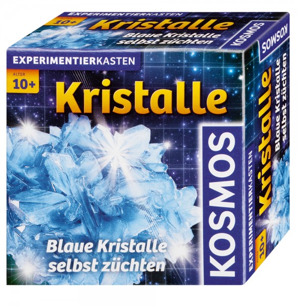 Kristalle blau