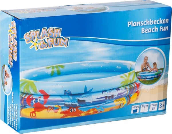 Splash & Fun Planschbecken Beach Fun # 175 cm