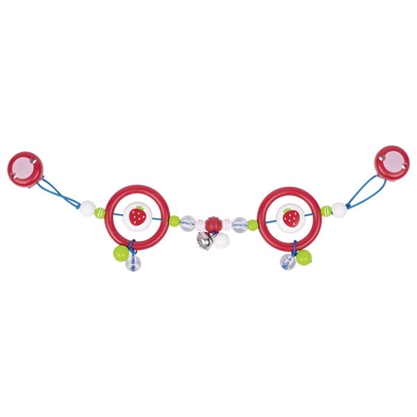 Kinderwagenkette Erdbeere