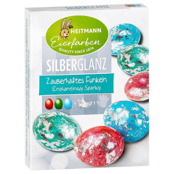 Ostereierfarben Silberglanz