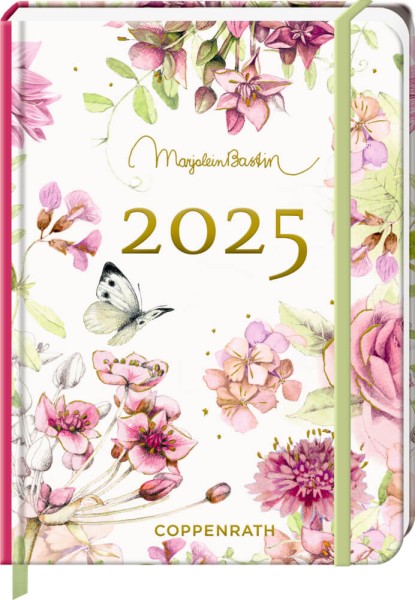 Kleiner Wochenkalender: Mein Jahr 2025 (rosa) - M.Bastin