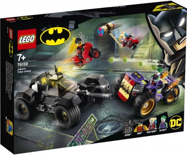 LEGO® DC Universe Super Heroes 76159 Jokers Trike-Verfolgungsjagd