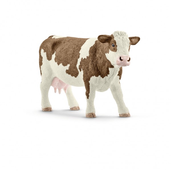 Schleich Farm World 13801 Fleckvieh-Kuh