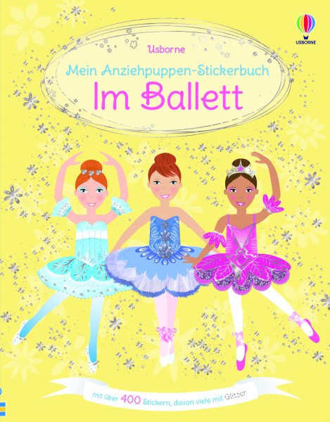 Fiona Watt, Mein Anziehpuppen-Stickerbuch: Im Ballett mit über 400 Stickern