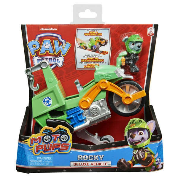 PAW Moto Themed Vehicle Rocky