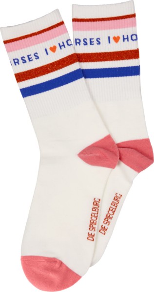 Socken College, one size (Gr. 31-35) I LOVE HORSES