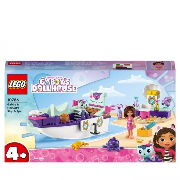 LEGO® Gabby´s Puppenhaus 10786 Meerkätzchens Schiff und Spa