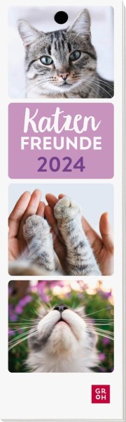 Katzenfreunde 2024 Lesezeichen & Kalender