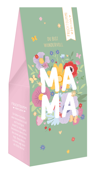 Fruchtgummi-Herzen Du bist wundervoll Mama
